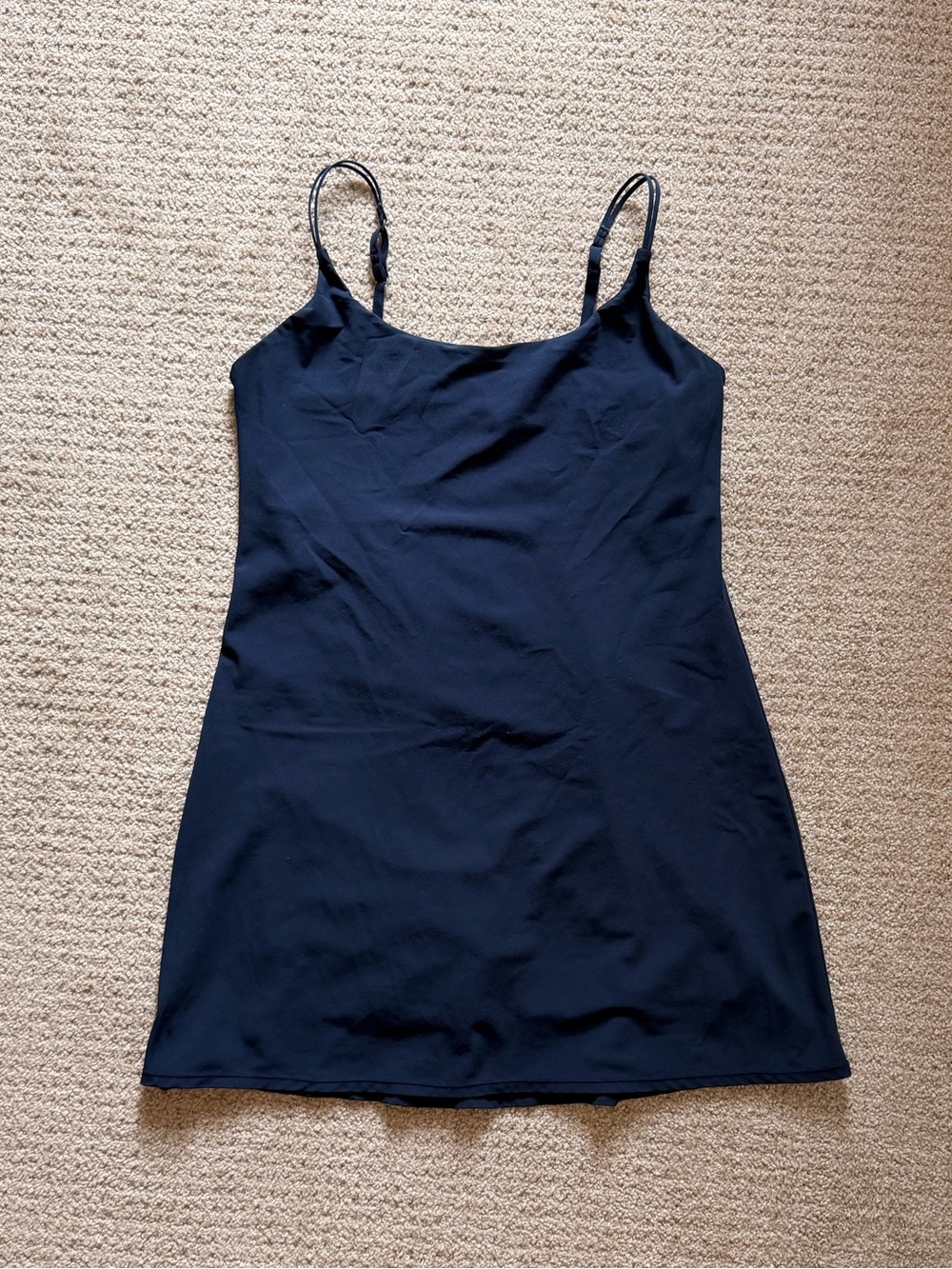 Abercrombie & Fitch Navy Traveler Mini Dress with Adjustable Straps